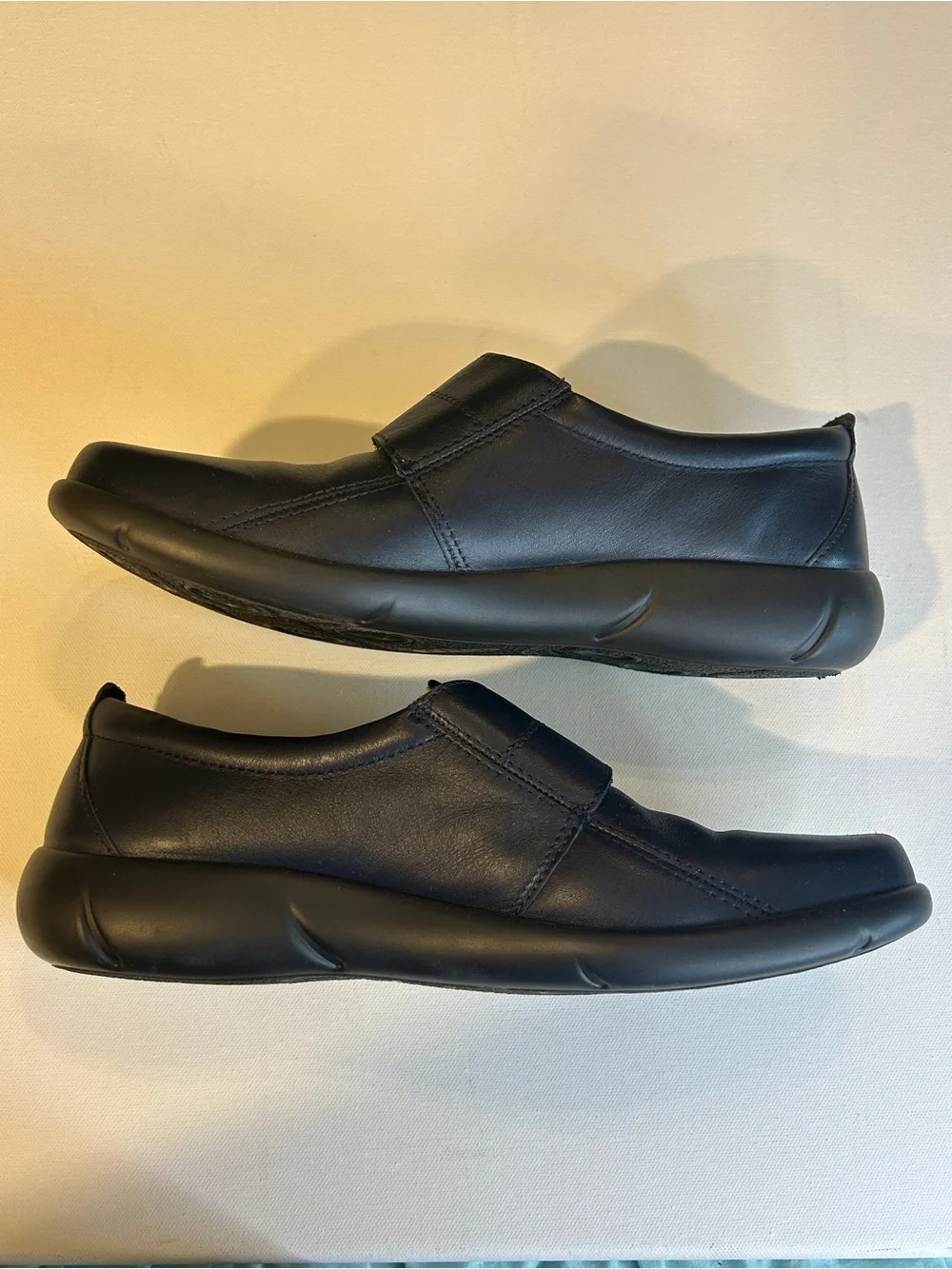 Hotter Sugar Navy Blue Leather Mary Jane Comfort Shoes Women’s US 9.5 EU 41.5‎